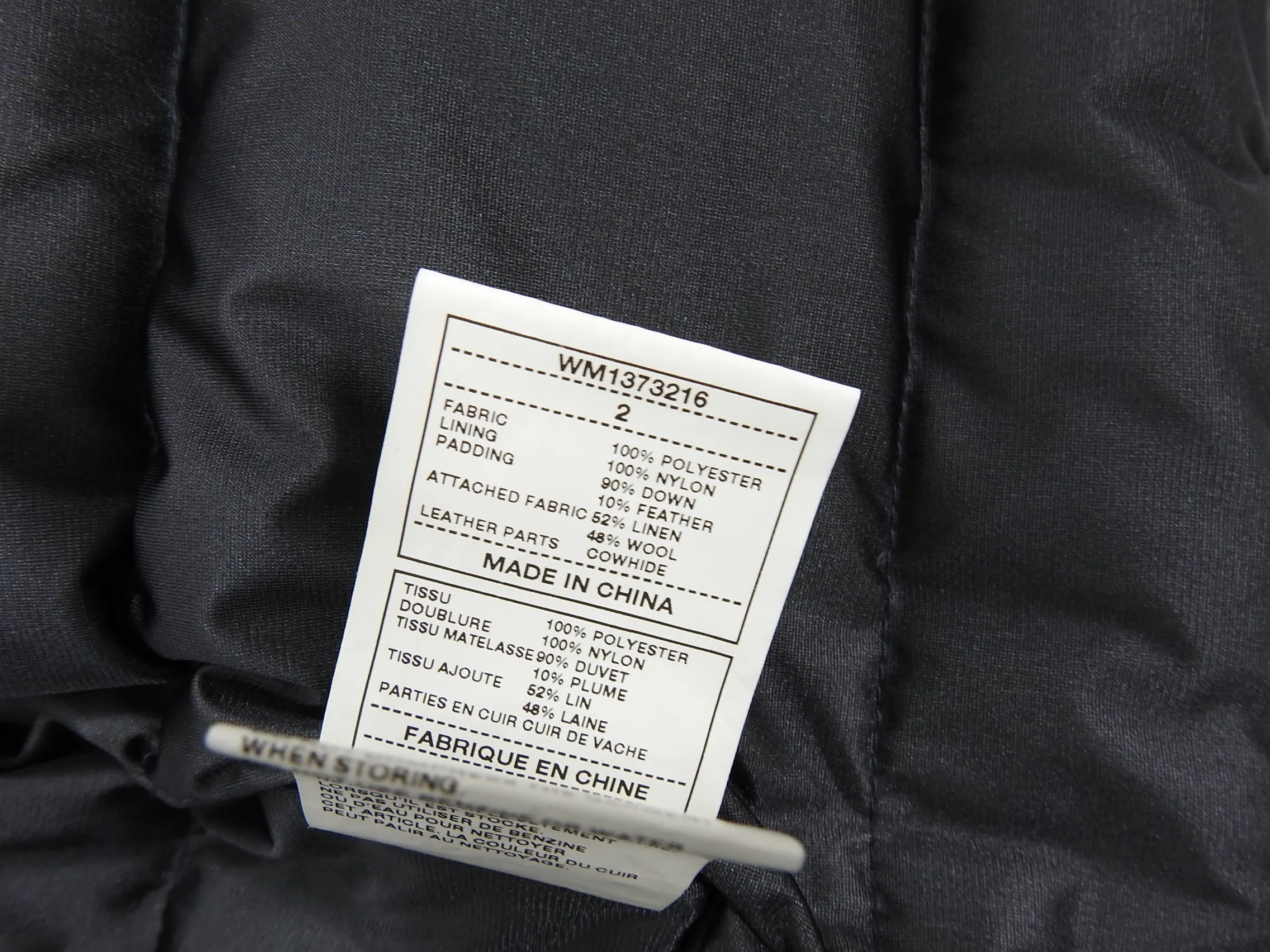 White Mountaineering Olive and Brown Down Technical Vest - S
