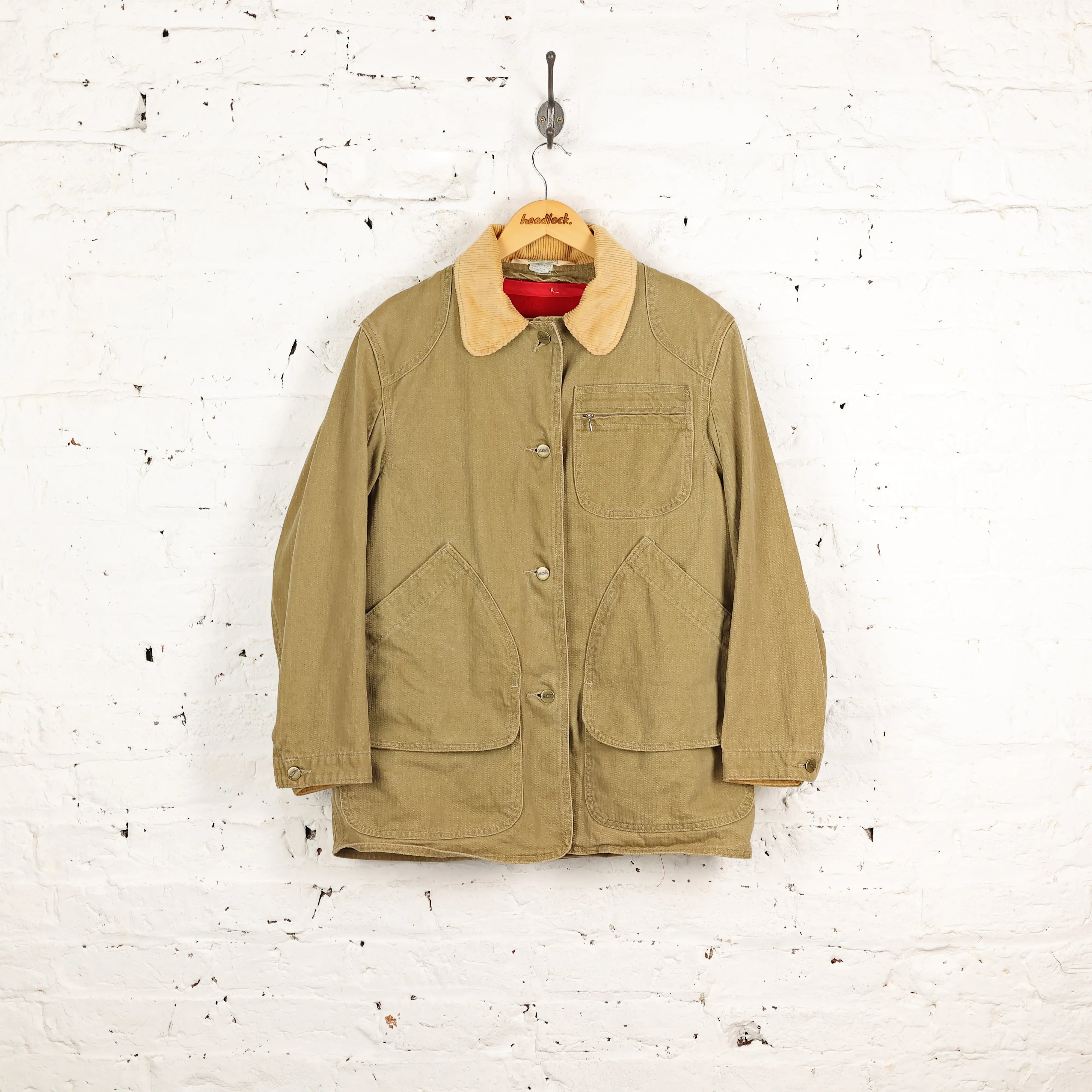 Women's LL Bean Chore Jacket - Green - Women's M