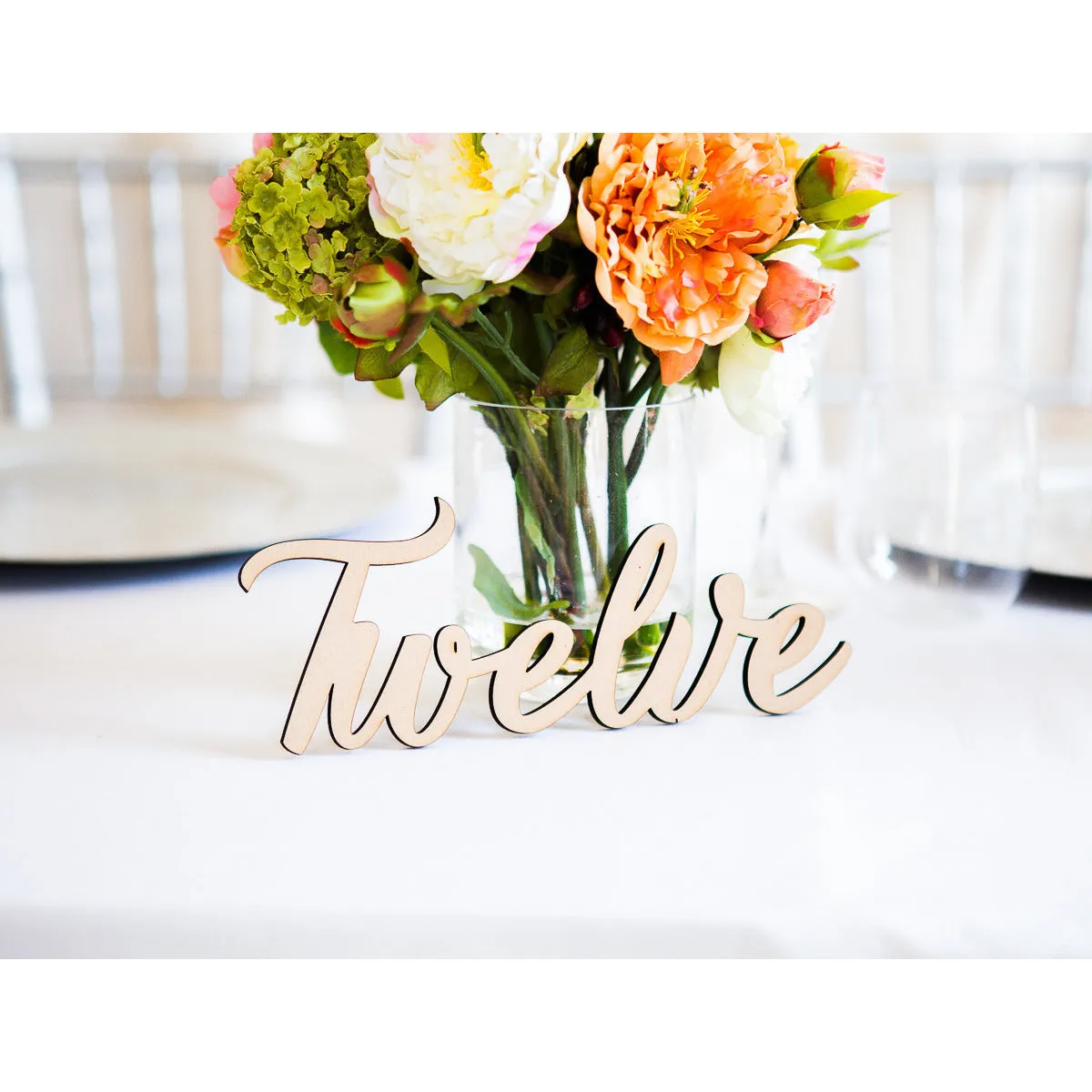 Word Table Number Word Signs