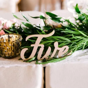 Word Table Number Word Signs