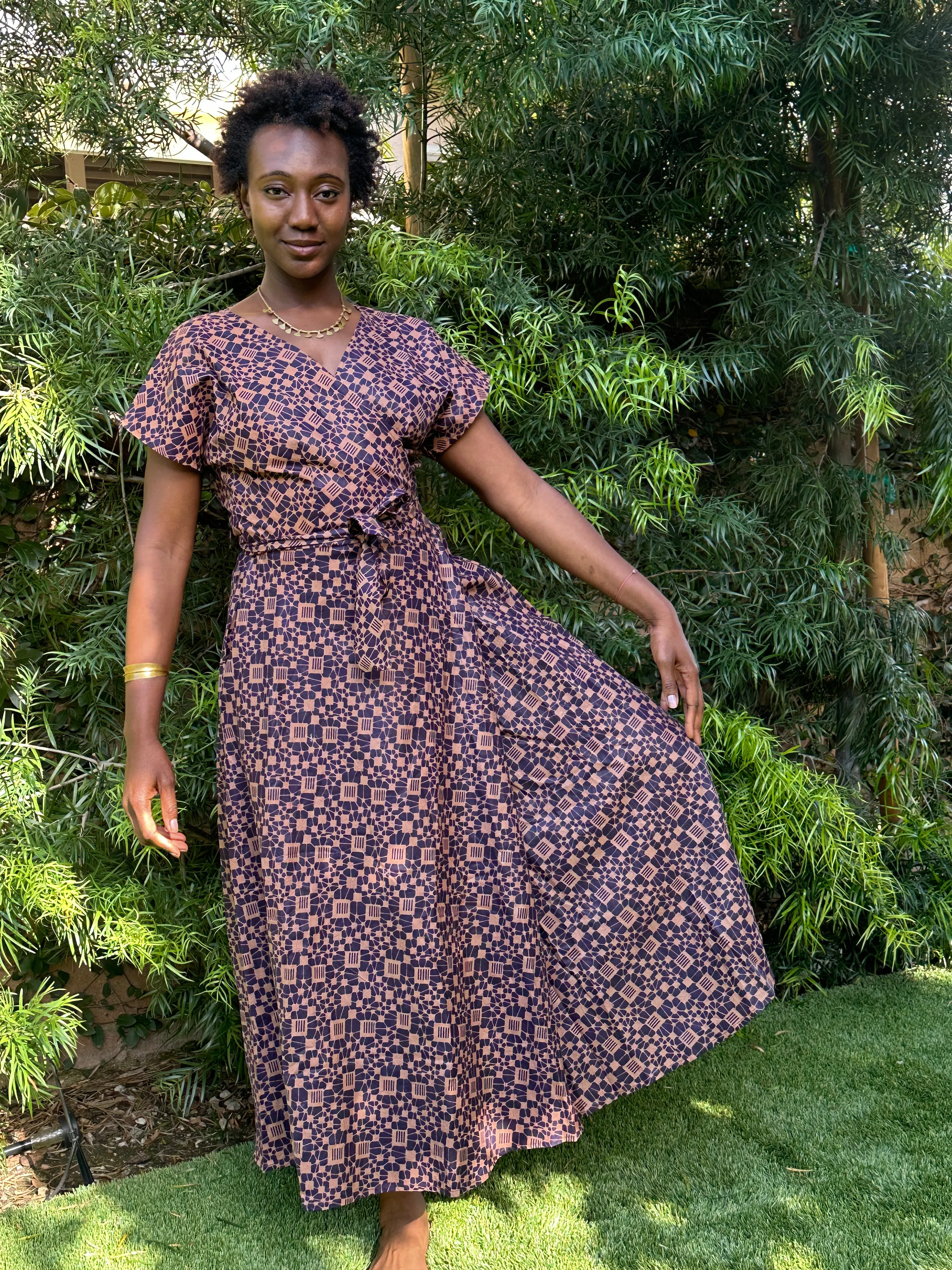 Wrap Dress "Kozo"
